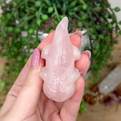 Rose Quartz Axolotl (Y503)