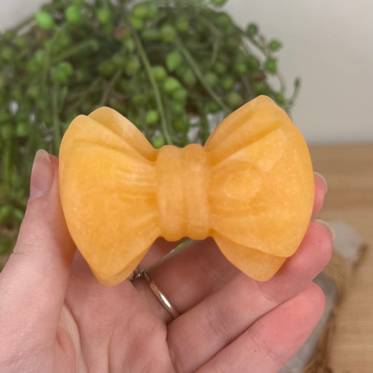Yellow Calcite Bow (S586)
