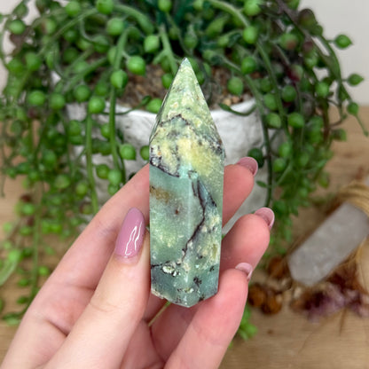 Chrysoprase Domino Point (Y810)