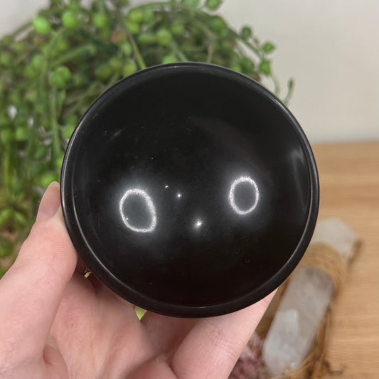 Black Obsidian Bowl (S551)