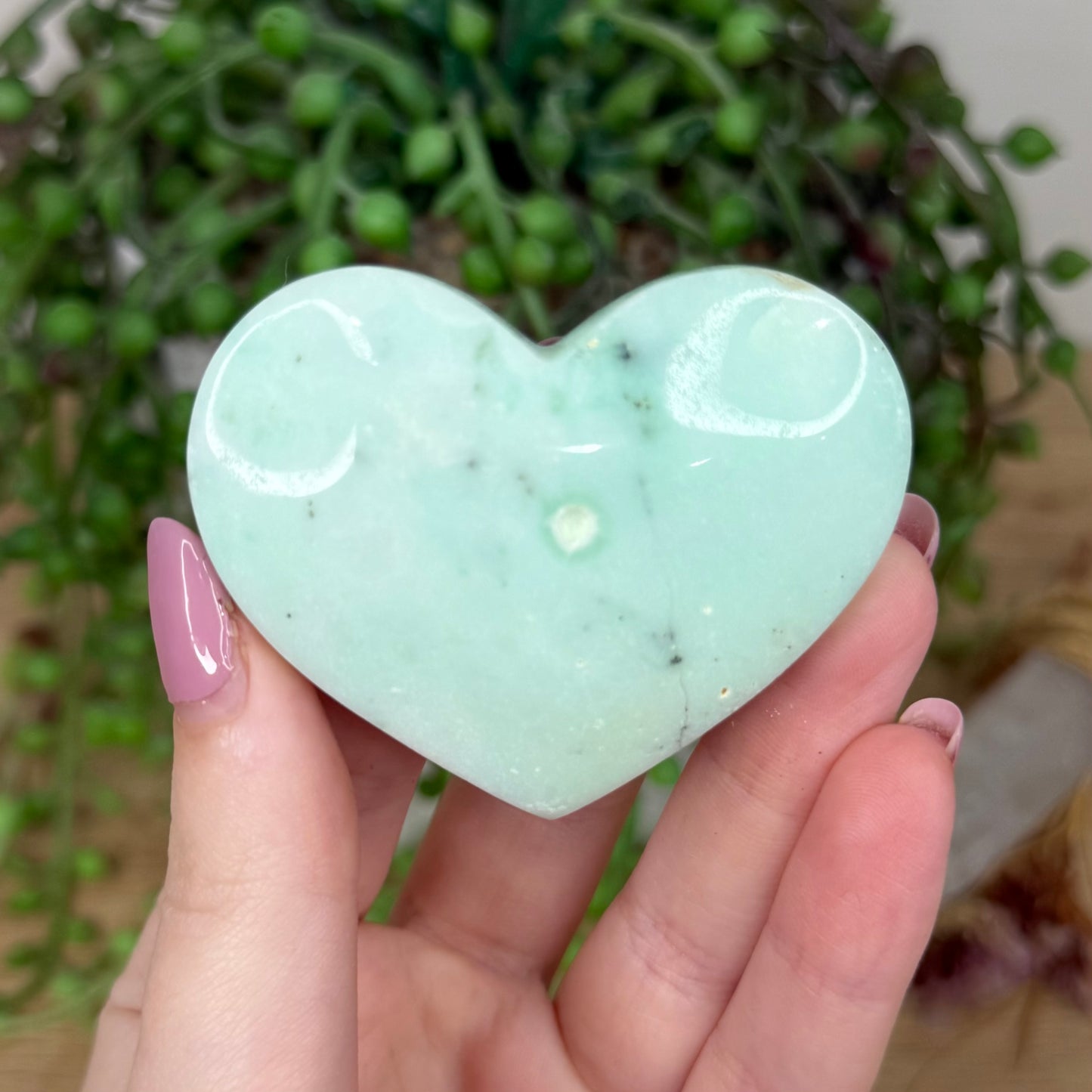 Chrysoprase Heart (Y841)