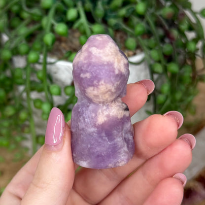Lepidolite Buddha (Y900)