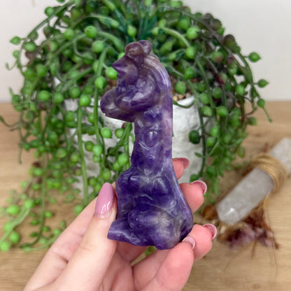 Dream Amethyst Giraffe (Y863)
