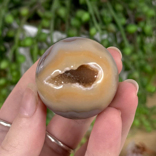 Druzy Agatę Sphere (S777)