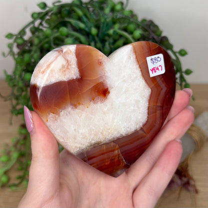 Carnelian Heart (Y847)