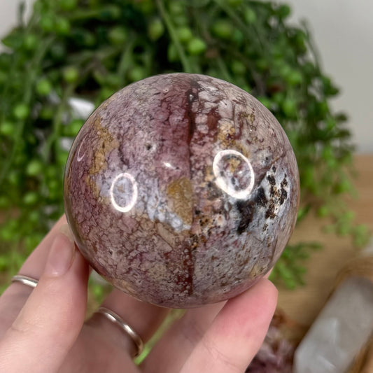 Pink Chalcedony Sphere (S750)