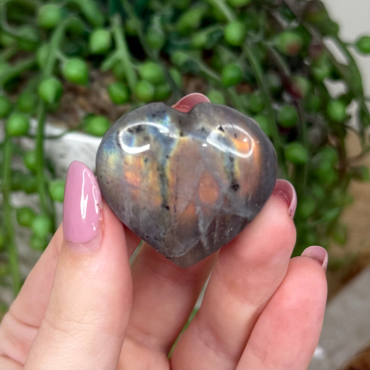 Labradorite Heart (Y346)