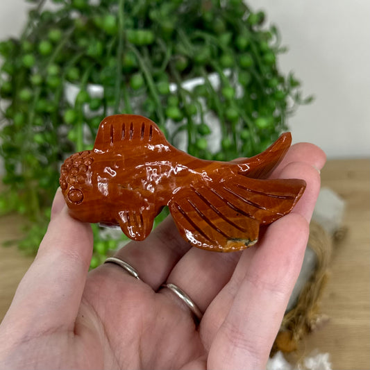Red Jasper Fish (O271)