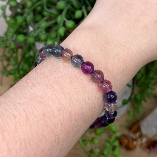 Rainbow Fluorite Bracelet (Y312) (Y311) (Y313)