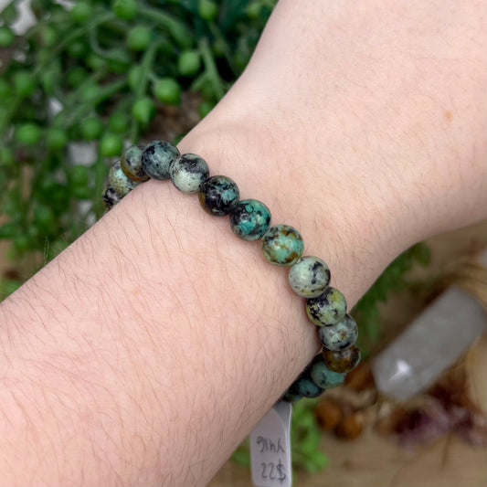 African Turquoise Bracelet (Y416)