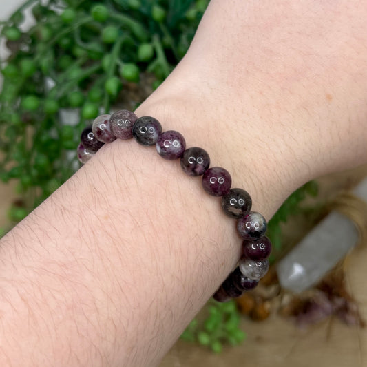 Plum Tourmaline Bracelet (Y359) (Y360)