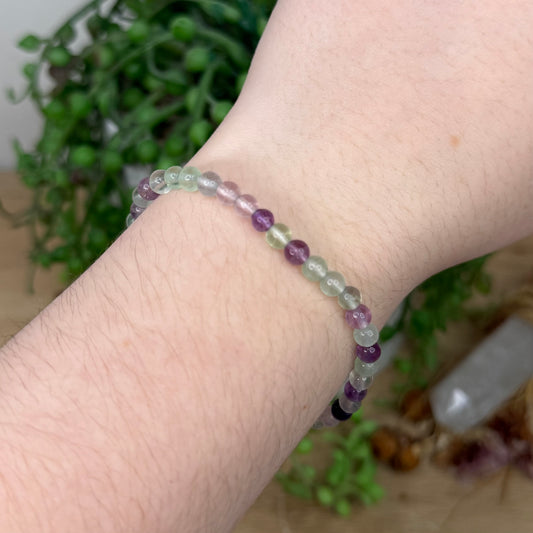 Rainbow Fluorite Bracelet (X835)