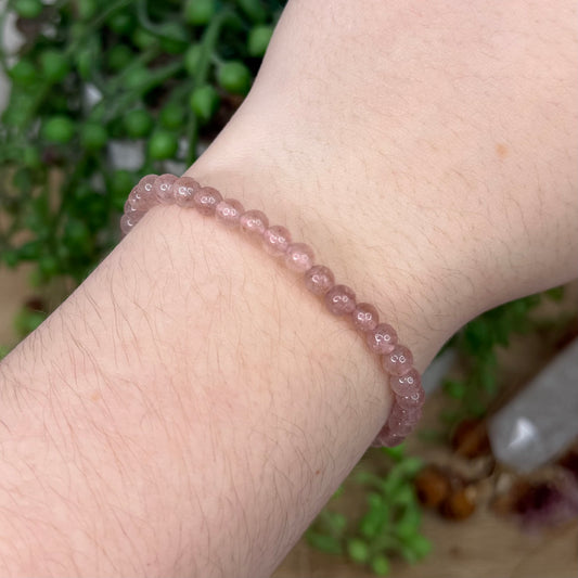 Strawberry Quartz Bracelet (X830) (X831)