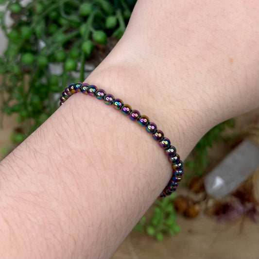 Aura Obsidian Bracelet (X805) (X806)