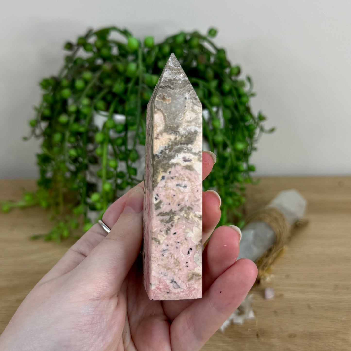 Rhodochrosite Point (O397)