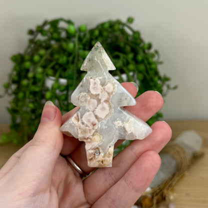 Flower Agate Tree (O521)