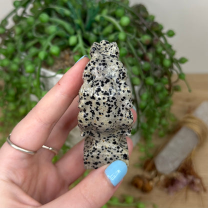 Dalmatian Jasper Horse Head (Y993)