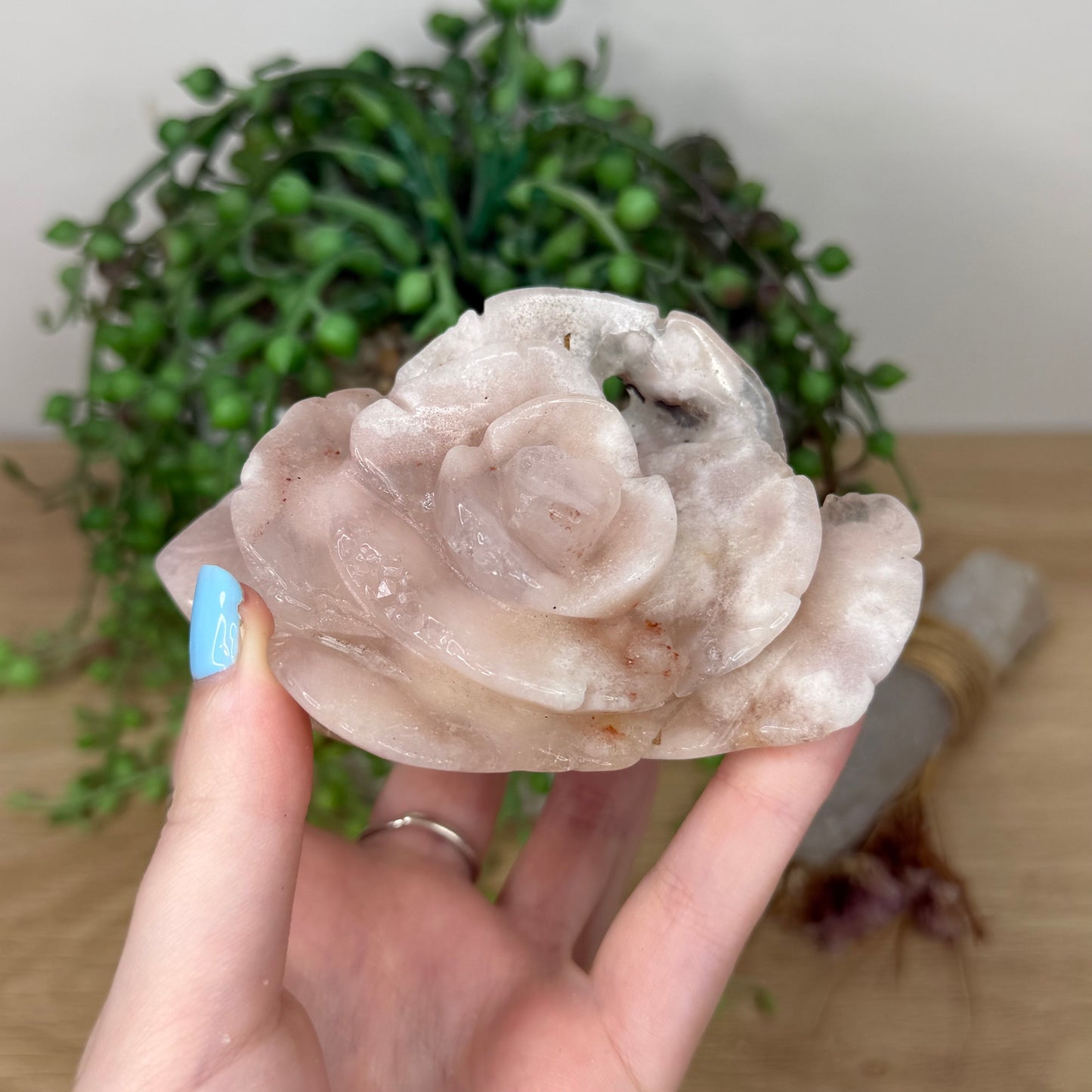 Pink Amethyst / Flower Agate Flower (Z6)