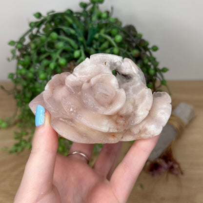 Pink Amethyst / Flower Agate Flower (Z6)