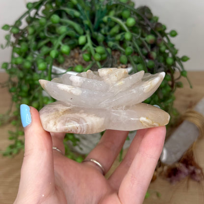 Pink Amethyst / Flower Agate Flower (Z5)