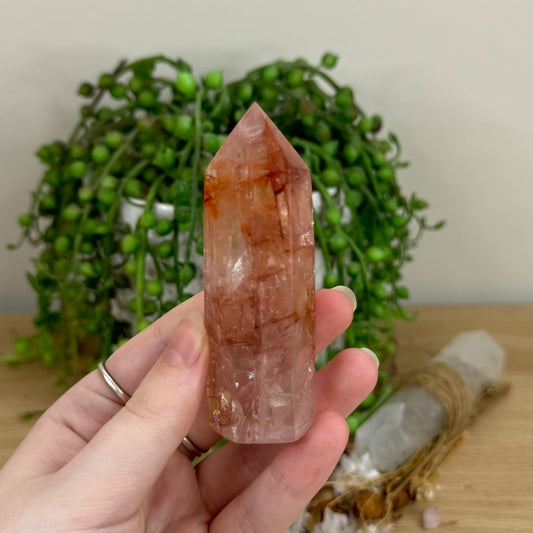 Fire Quartz Point (O489)