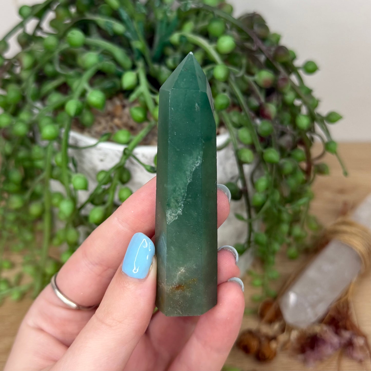 Green Aventurine Point (Y966)