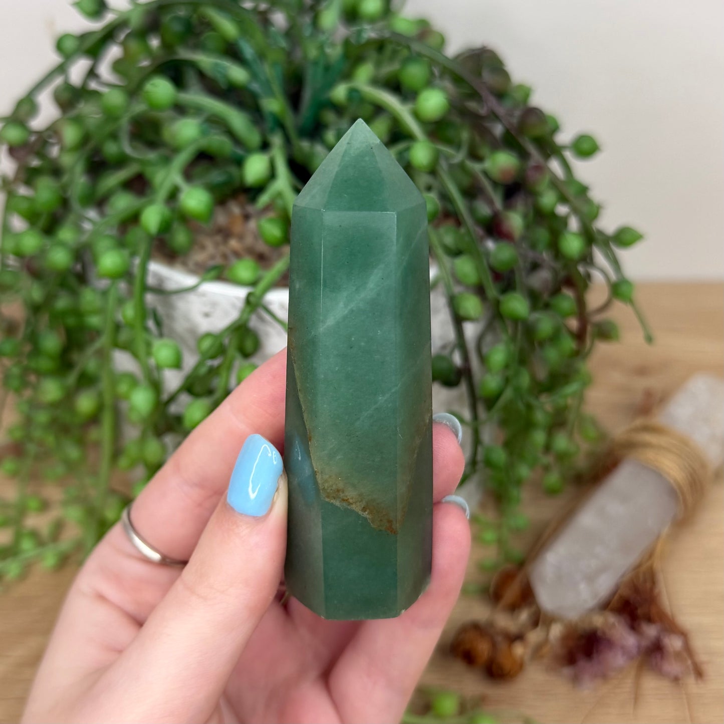 Green Aventurine Point (Y968)