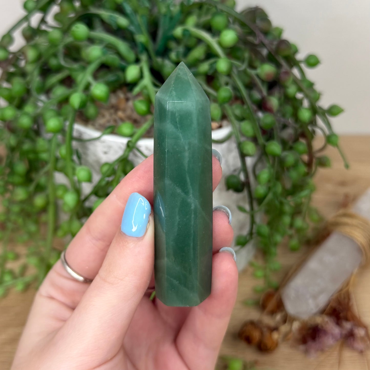 Green Aventurine Point (Y965)