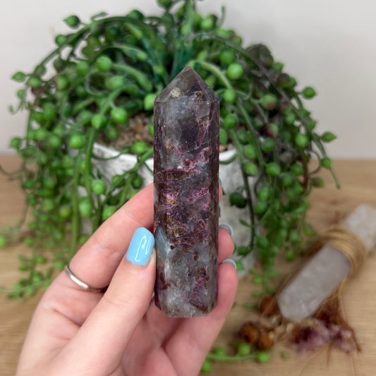 Aquamarine / Pink Tourmaline Point (Z1)
