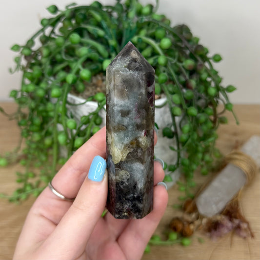 Aquamarine / Pink Tourmaline Point (Z3)