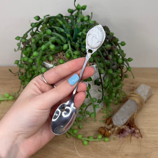 Howlite Spoon