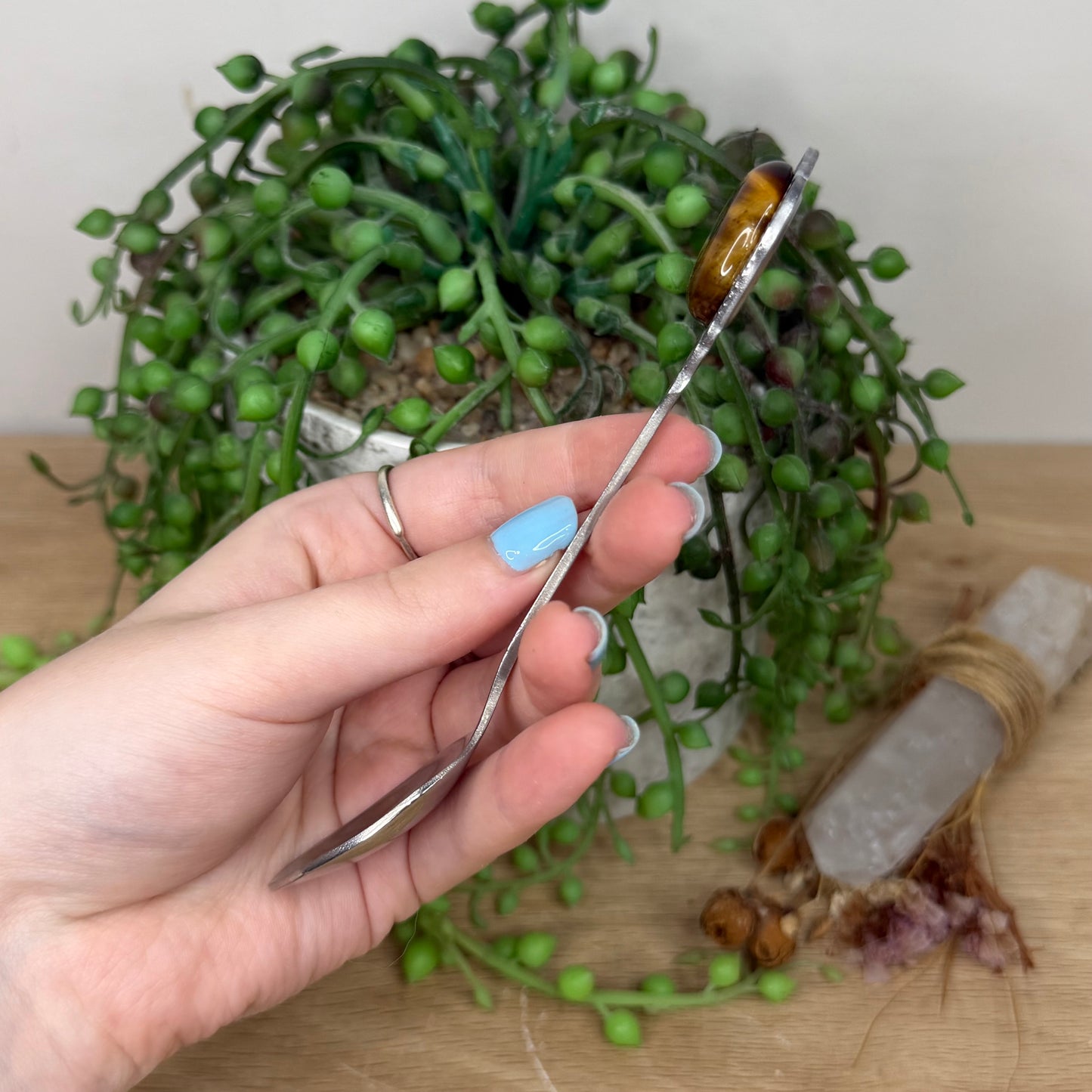 Tiger Eye Spoon