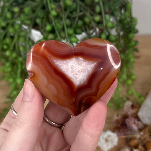 Carnelian Heart (S886)