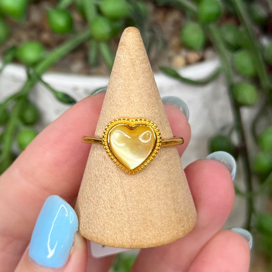Shell Gold Plated Ring (X175)