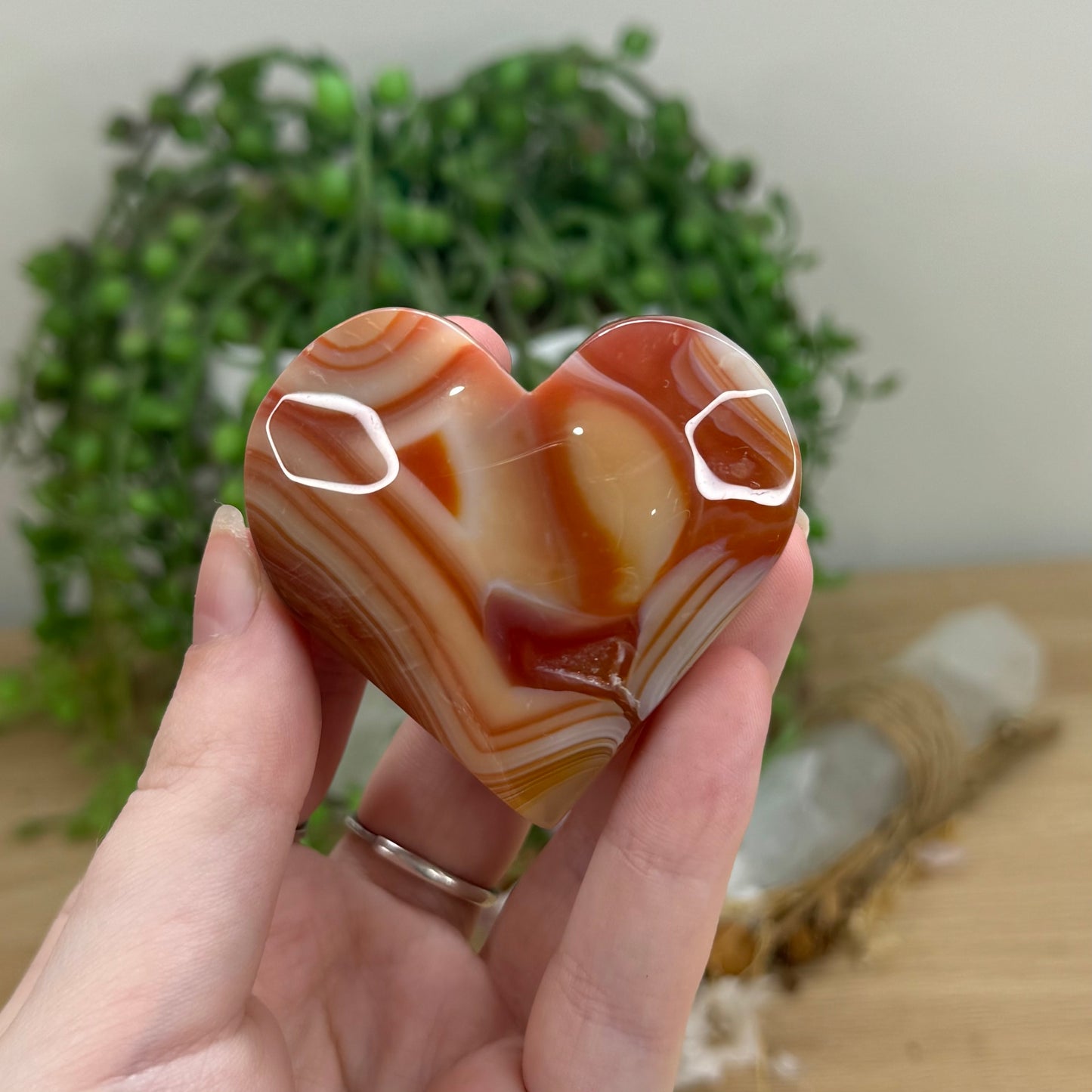 Carnelian Heart (O577)