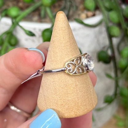 Moonstone S925 Ring (Y986)