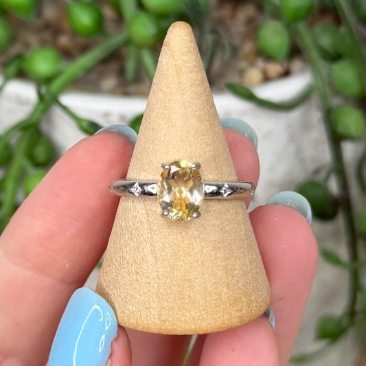 Citrine S925 Ring (Y980)