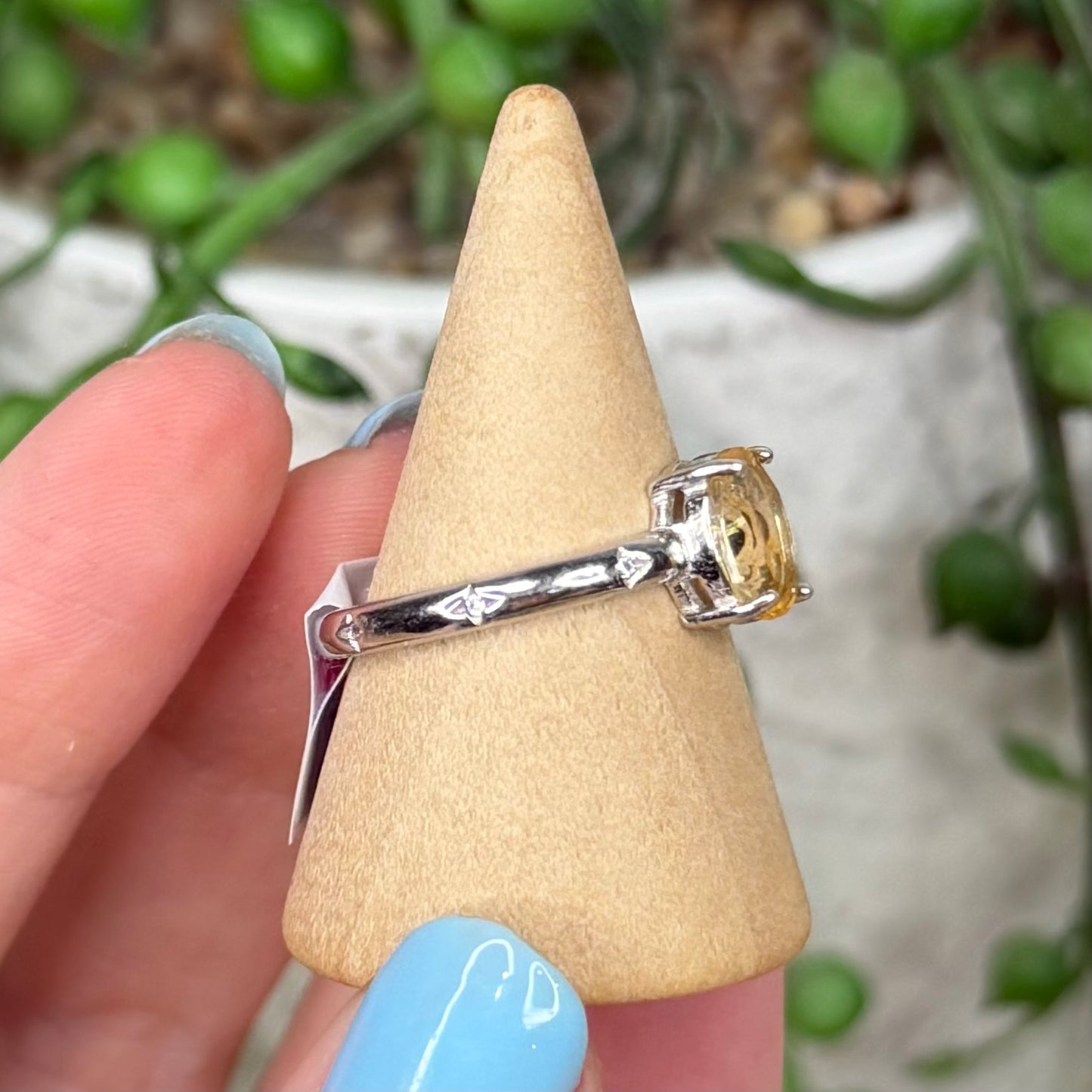 Citrine S925 Ring (Y980)