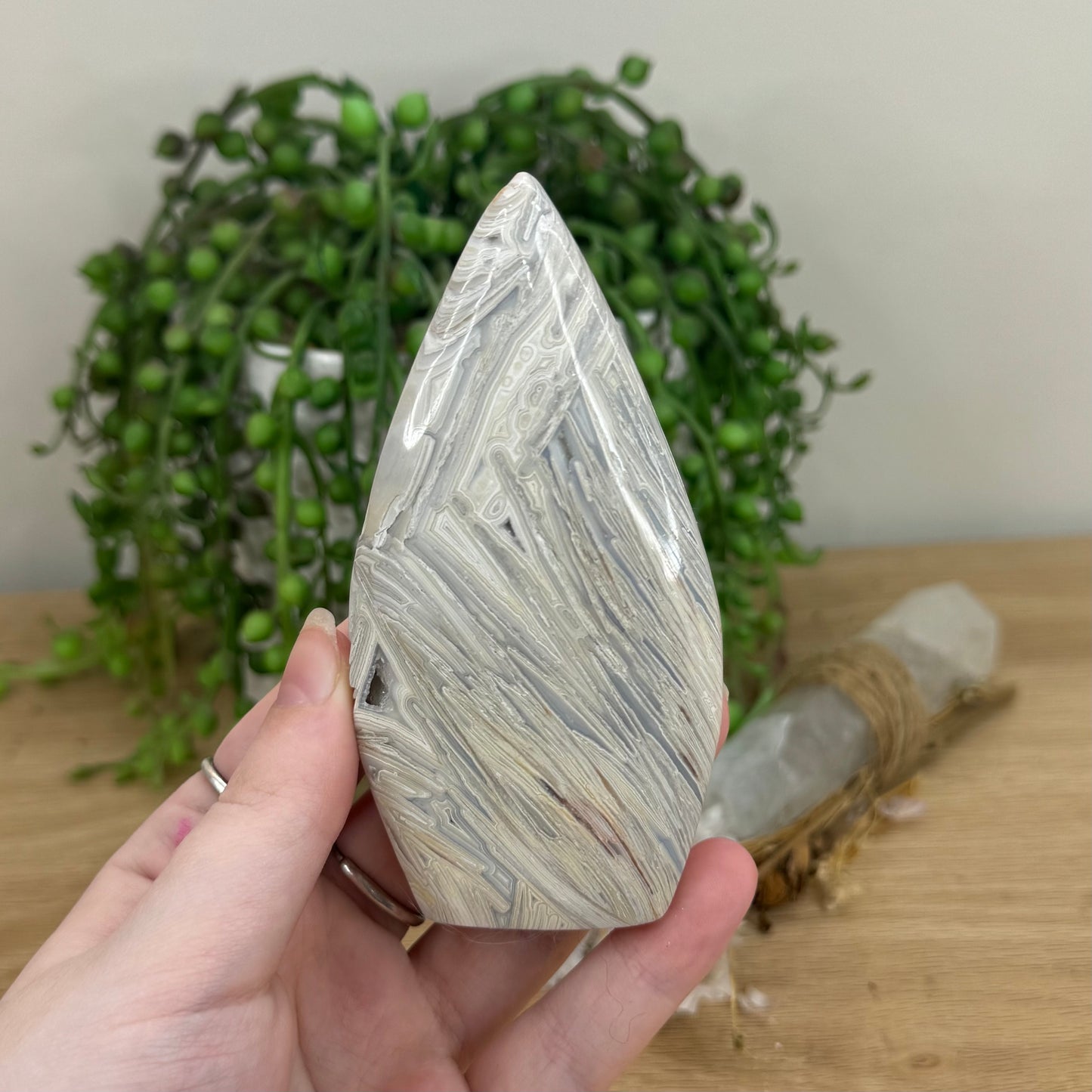 Mexican Crazy Lace Agate Arch Free Form (O616)