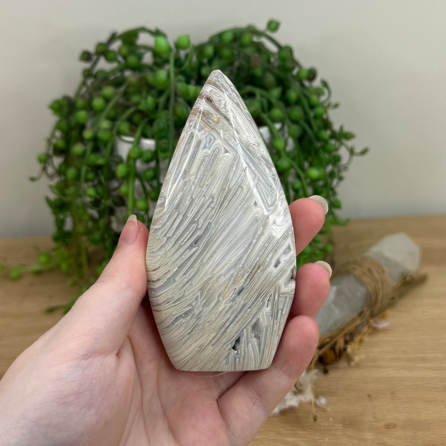 Mexican Crazy Lace Agate Arch Free Form (O616)