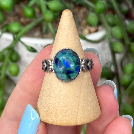 Malachite / Azurite S925 Ring (Y305)