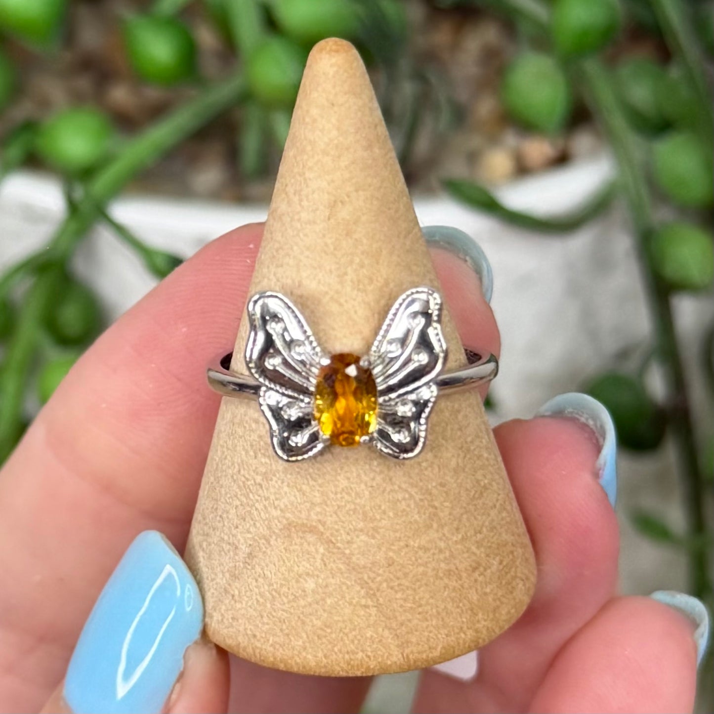 Citrine S925 Ring (W199)