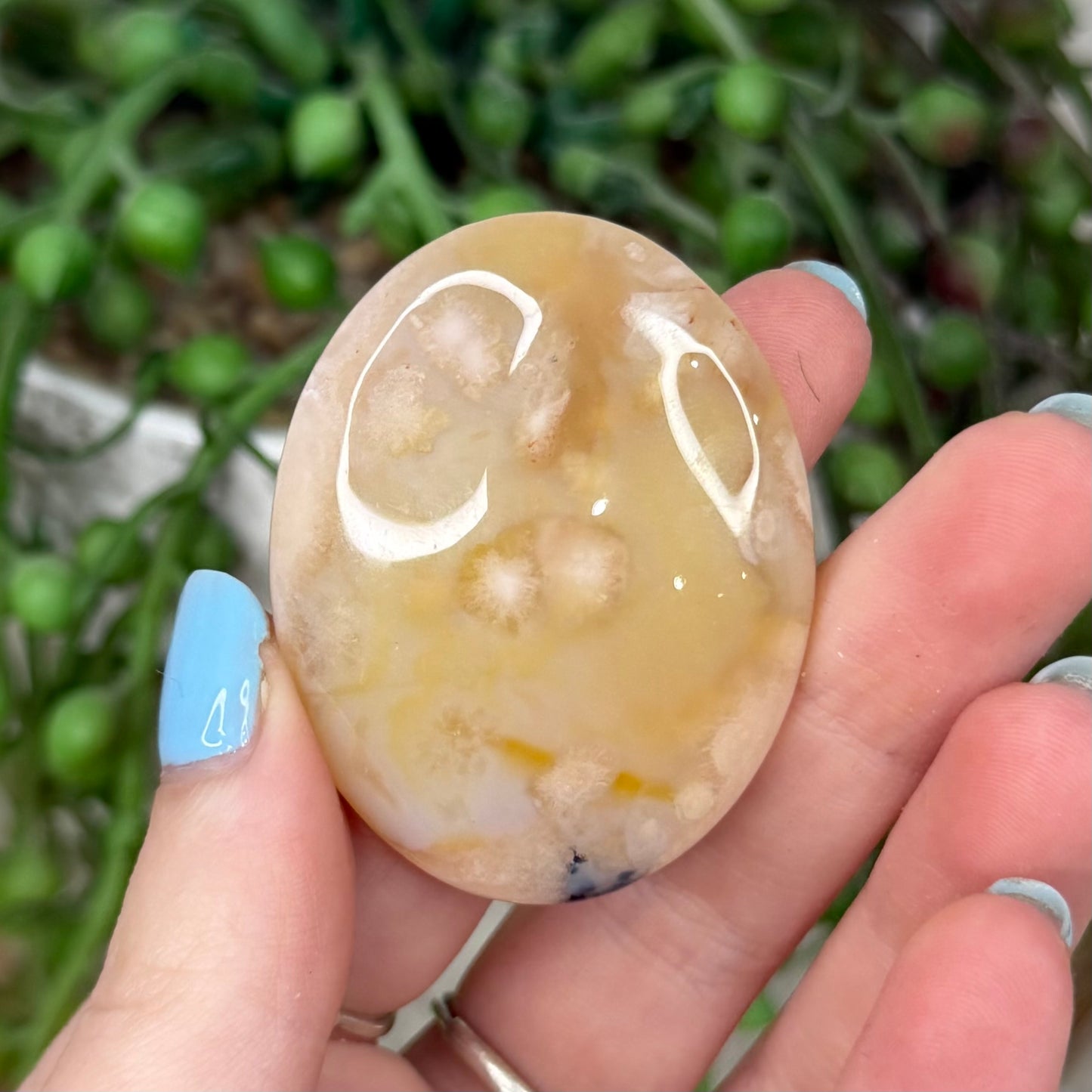 Flower Agate Lucky Stone 1
