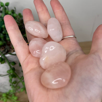 Rose Quartz Small Heart