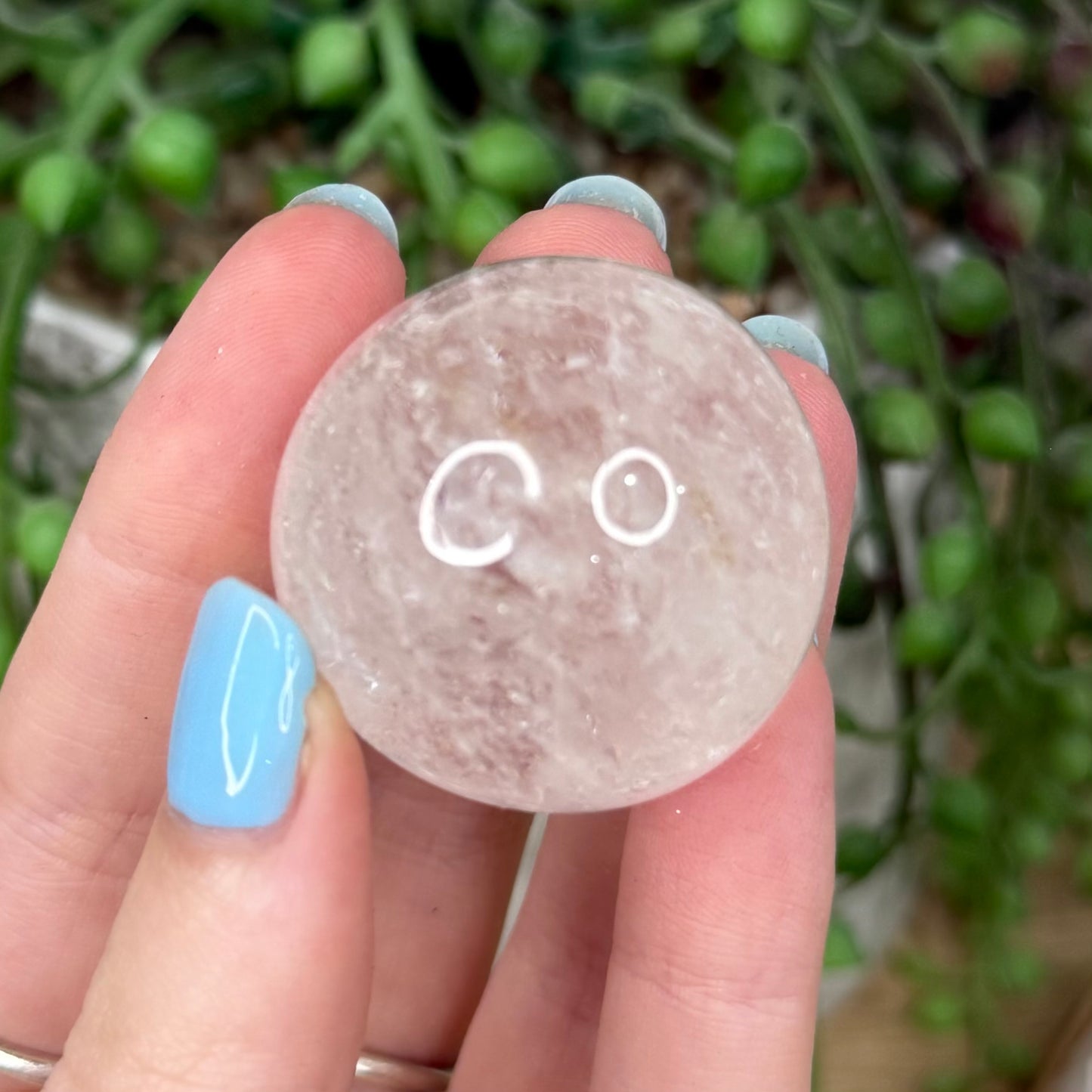 Clear Quartz Sphere (Y528)