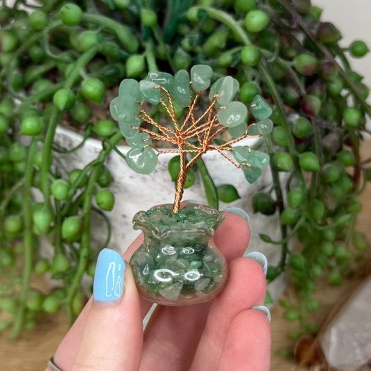 Green Aventurine Mini Chip Tree