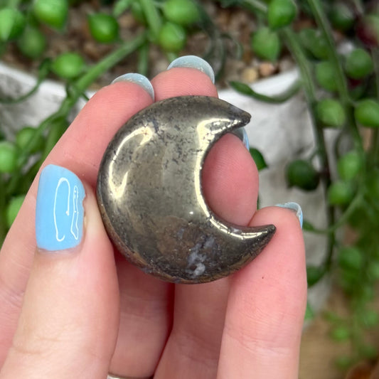 Pyrite Mini Moon