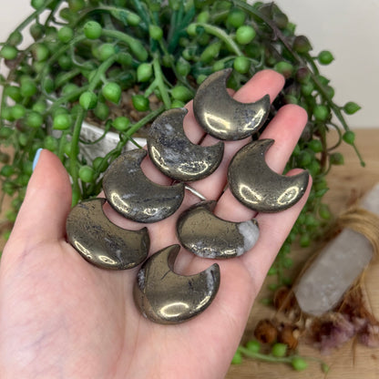 Pyrite Mini Moon