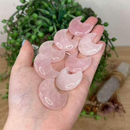 Rose Quartz Mini Moon