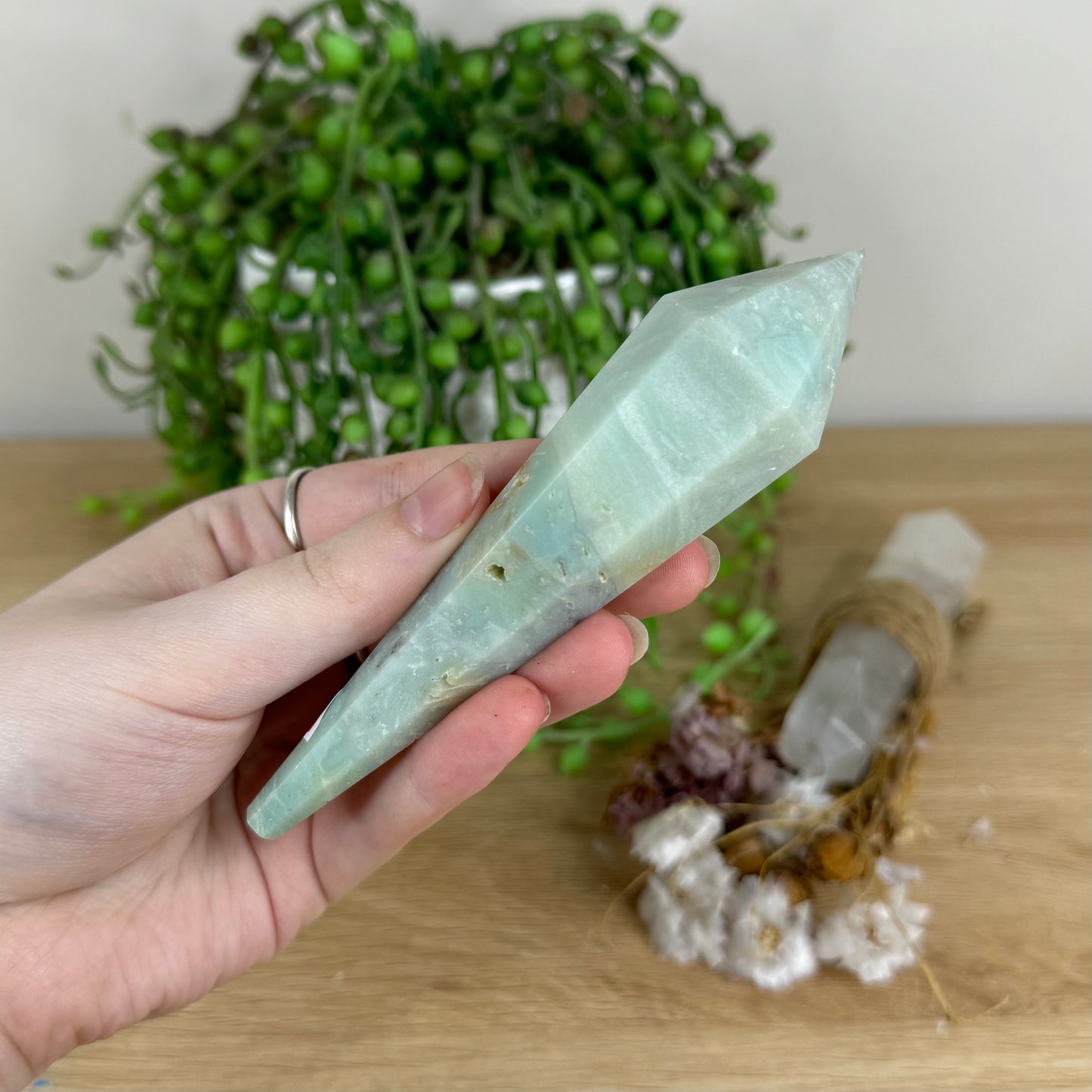 Caribbean Calcite Wand (O737)